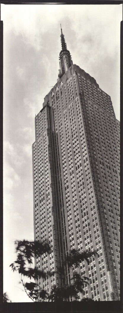 Paula Barr Empire State Building " Offset Lithograph Photography Bl