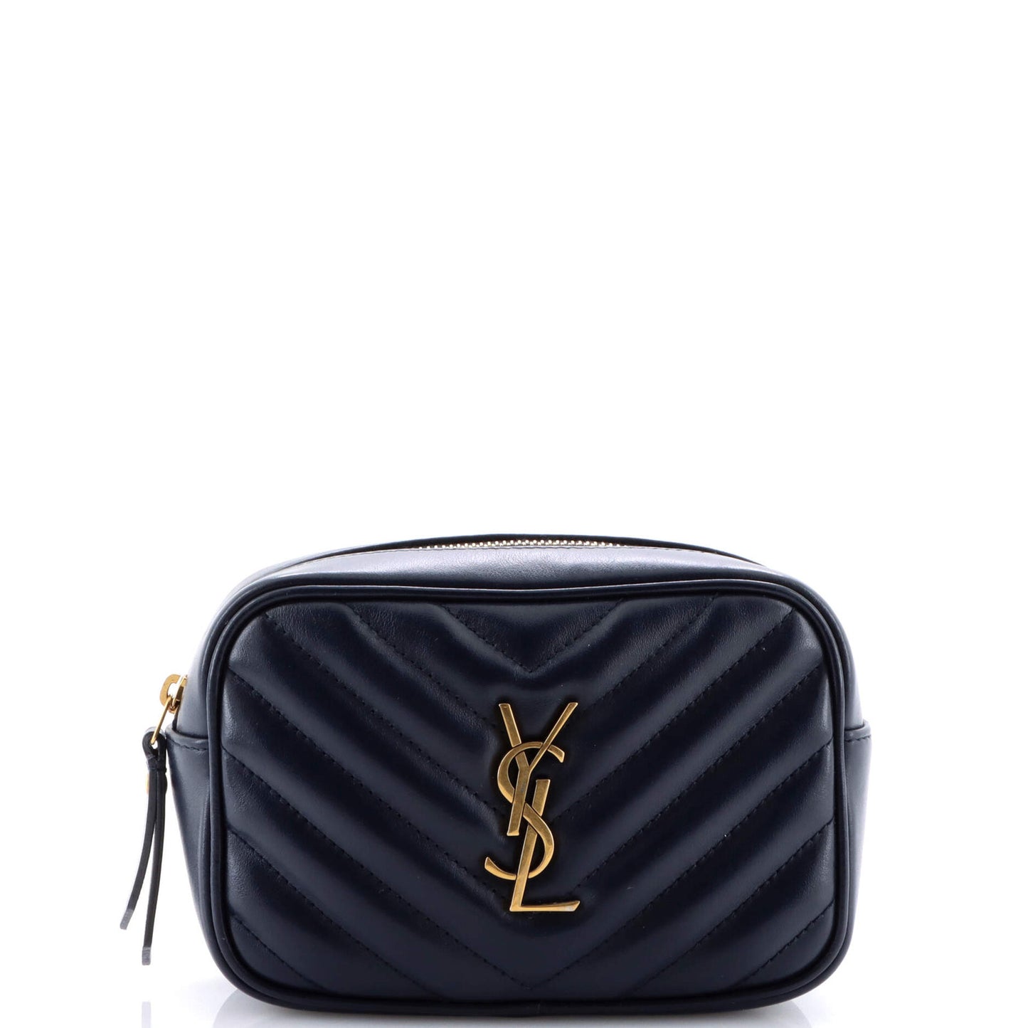 Saint Laurent Lou Belt Bag Matelasse Chevron Leather
