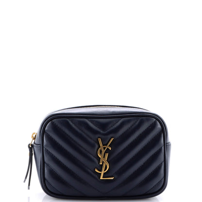 Saint Laurent Lou Belt Bag Matelasse Chevron Leather