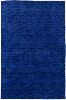 Solid Royal Blue Modern 4X6 Indo-Gabbeh Oriental