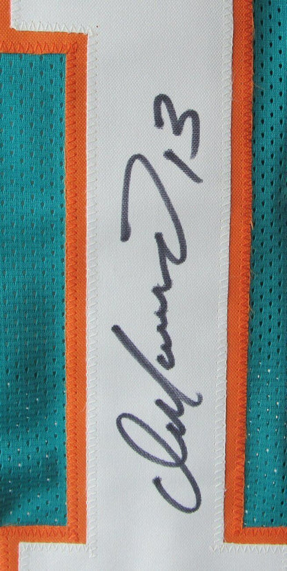 Dan Marino Hof Signed/Auto Miami Dolphins Custom Football Jersey Jsa 165343