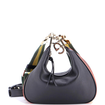 Small Gucci Attache Shoulder Bag Leather