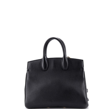 Salvatore Ferragamo Studio Satchel Leather Small