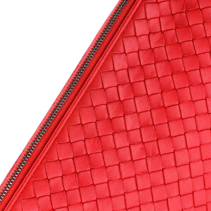 Bottega Veneta Zip Pouch Intrecciato Nappa Large