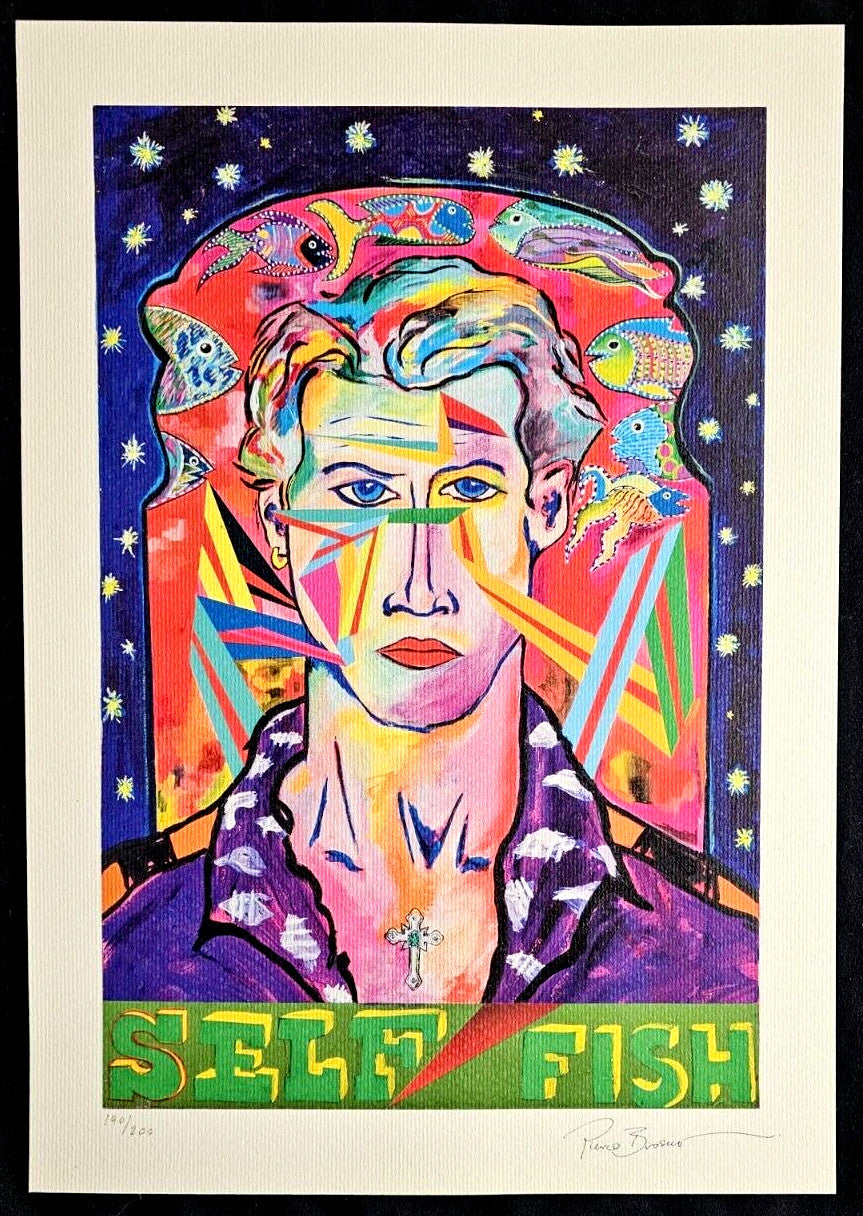 Pierce Brosnan Lithograph, 200 Ex