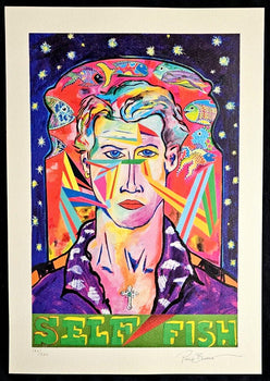 Pierce Brosnan Lithograph, 200 Ex