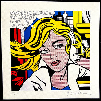Roy Lichtenstein Lithograph 