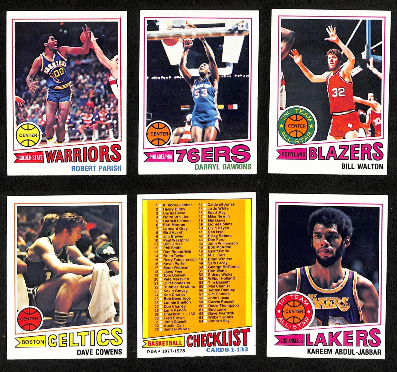 1977-78 Topps Basketball Complete Set (132)