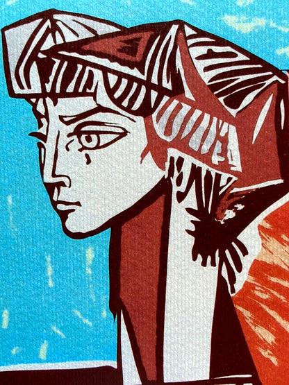 Pablo Picasso Lithograph Coa Signed Numbered By