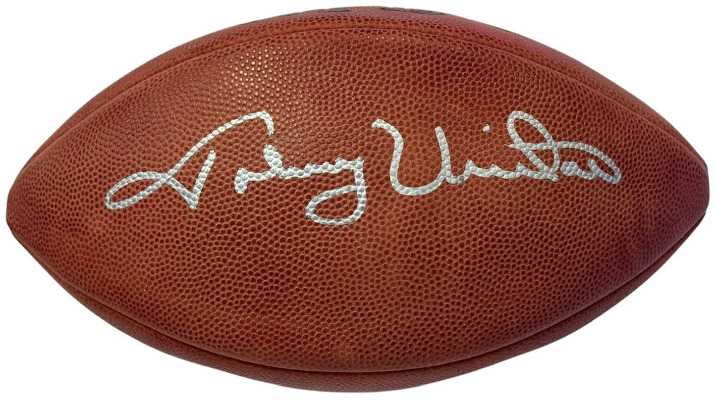 Johnny Unitas Autographed Official Wilson Nfl Football (Jsa)