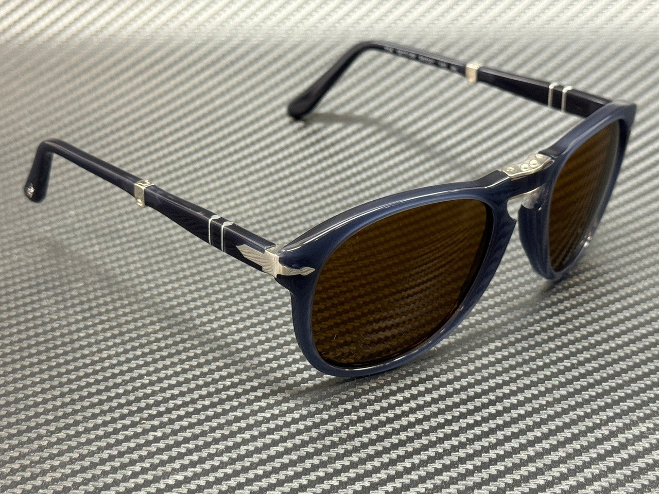 Blue Brown Sunglasses 54 mm Unisex PO0714
