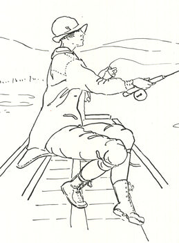 Yb Robinson Woman Fisherman 