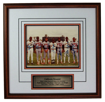 California Dreamin' Mlb Mvps Multi-Signed Framed