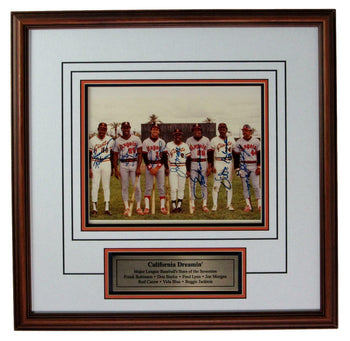 California Dreamin' Mlb Mvps Multi-Signed Framed