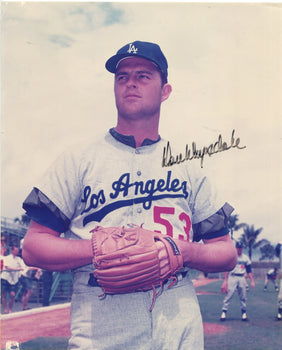 Don Drysdale Autographed 8X10 Photo