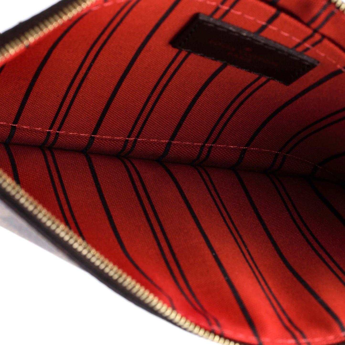 Louis Vuitton Neverfull Pochette Damier Large