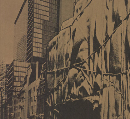 Javacheff Christo Museum Of Modern Art Wrapped " Offset Lithograph 1