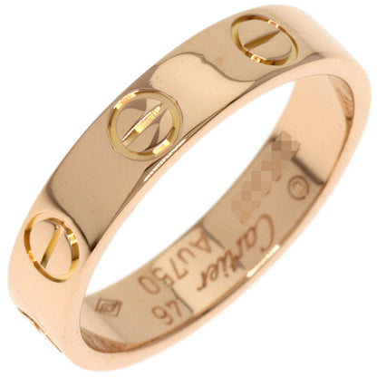 Cartier   Ring Mini Love Ring #46 K18 Pink Gold