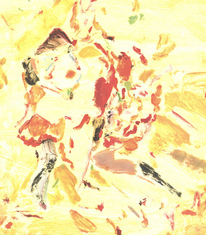 Cecily Brown American Dance Festival " Offset Lithograph Afric