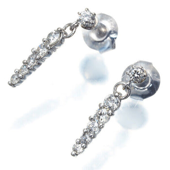 Diamond 0.30Ct/0.30Ct Earrings 900 Platinum