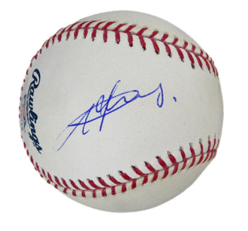 Angus Young Ac/Dc Signed/Autographed Oml Baseball Psa/Dna 197764