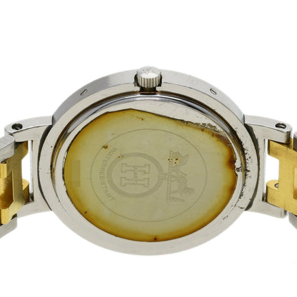HERMES Clipper Old Belt Watches  Stainless