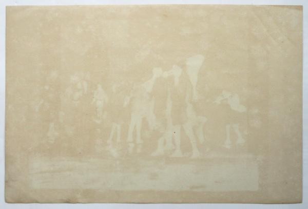 Saito Ioe Seaside Lithograph 1905 Meiji 38 Japanese Antique Print LS No 1