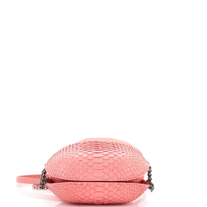Chanel Gabrielle Drawstring Bag Calfskin And Python Small