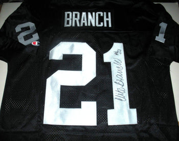 Cliff Branch Oakland Raiders W/Coa Signed