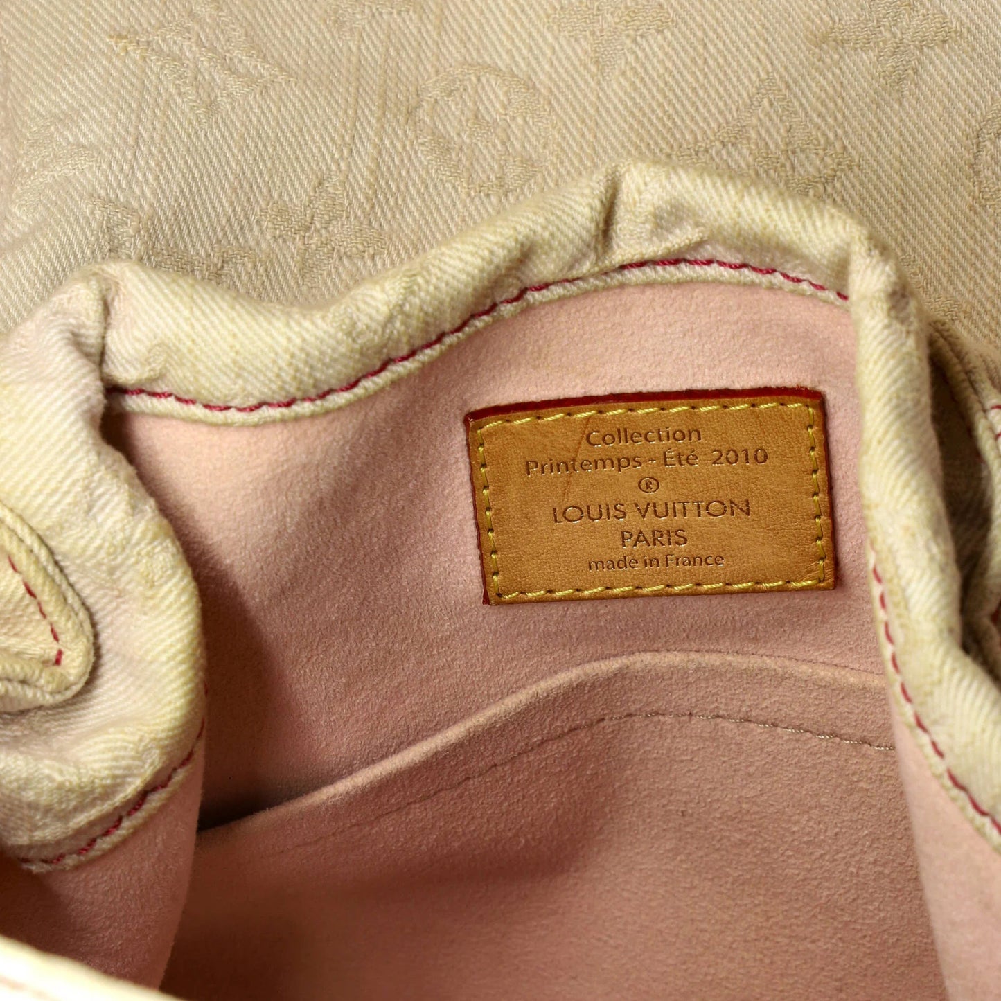 Louis Vuitton Sunshine Handbag Denim