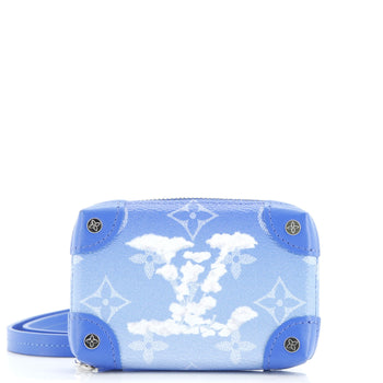 Louis Vuitton Soft Trunk Necklace Wallet Limited Edition Monogram Clouds