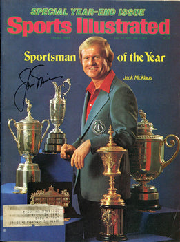Jack Nicklaus Signed Sports Illustrated Magazine