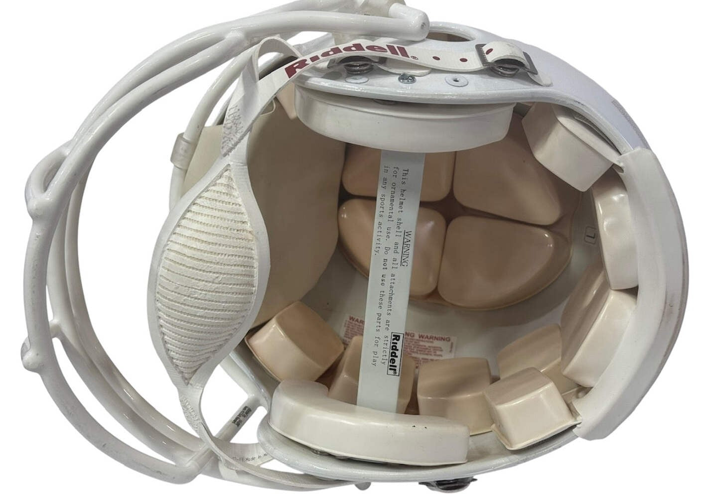 Miami Hurricanes Authentic Riddell Full Size Unsigned Helmet