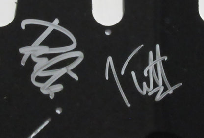 Def Leppard Joe Elliott/Phil Collen Signed/Autographed Guitar Pick Guard Jsa 583