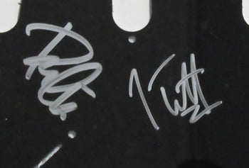 Def Leppard Joe Elliott/Phil Collen Signed/Autographed Guitar Pick Guard Jsa 583