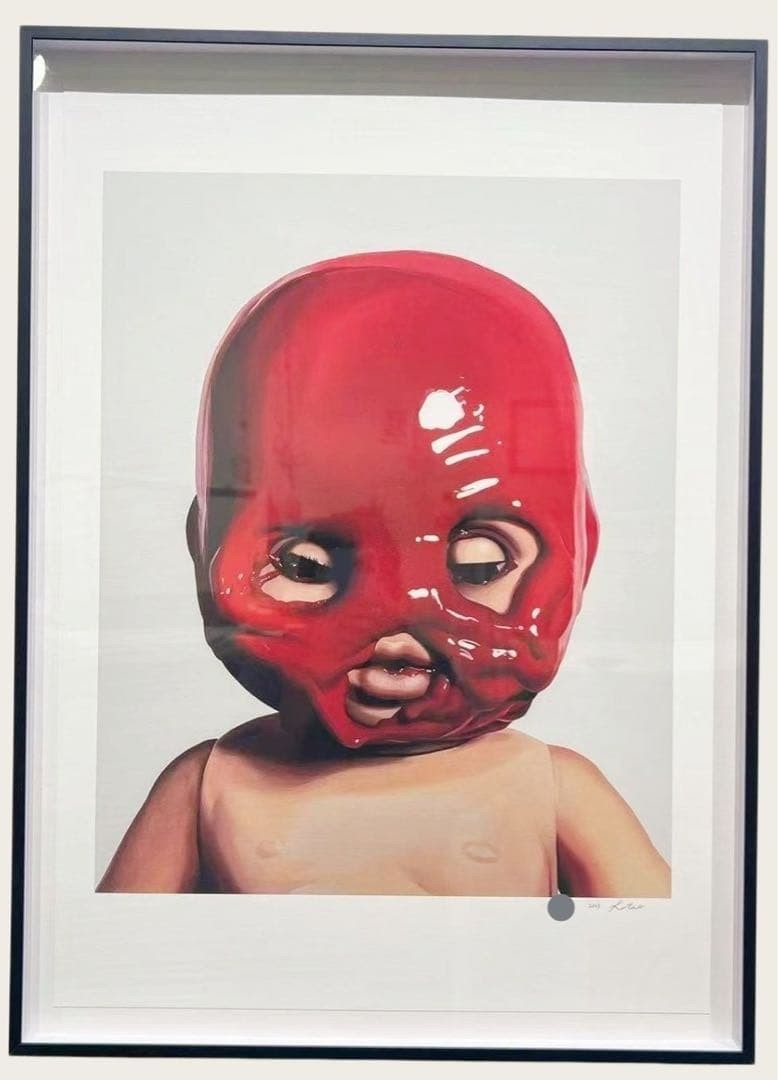 Kota Tomozawa Silkscreen Print, Edition of 40, Signed and Framed