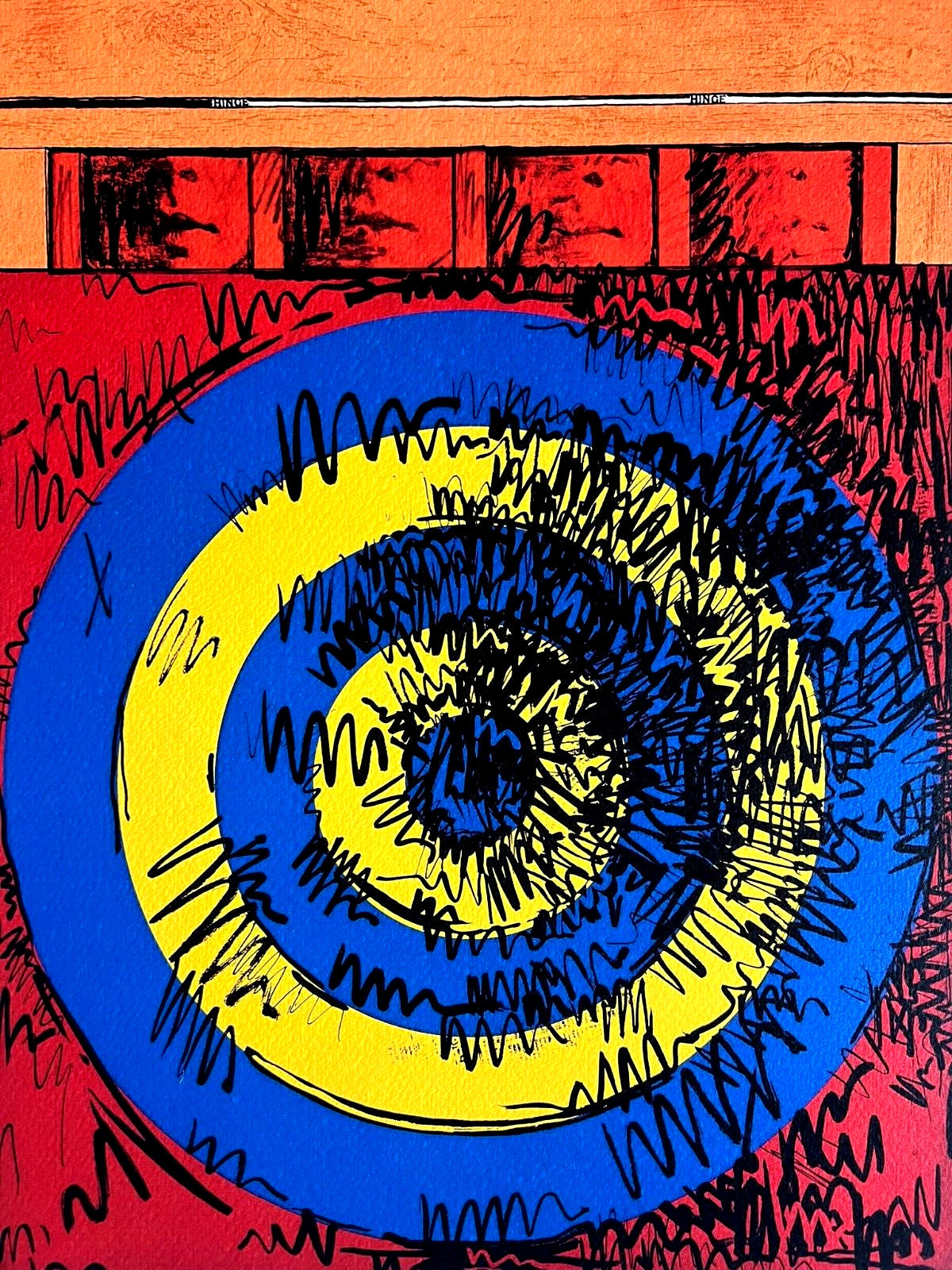 Jasper Johns Lithograph Coa Signed Op Numbered Limited Edition In 180Es