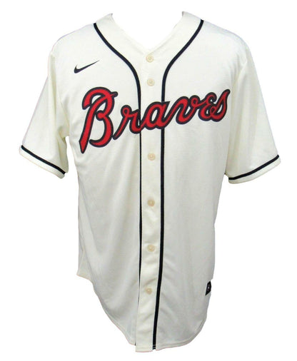 Ronald Acuna Jr. Signed/Autographed Braves Cream