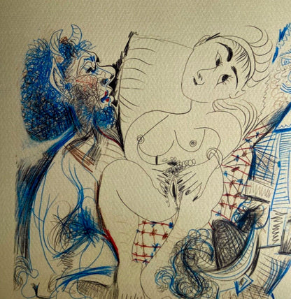 Pablo Picasso Lithograph Coa Signed Numbered Limited