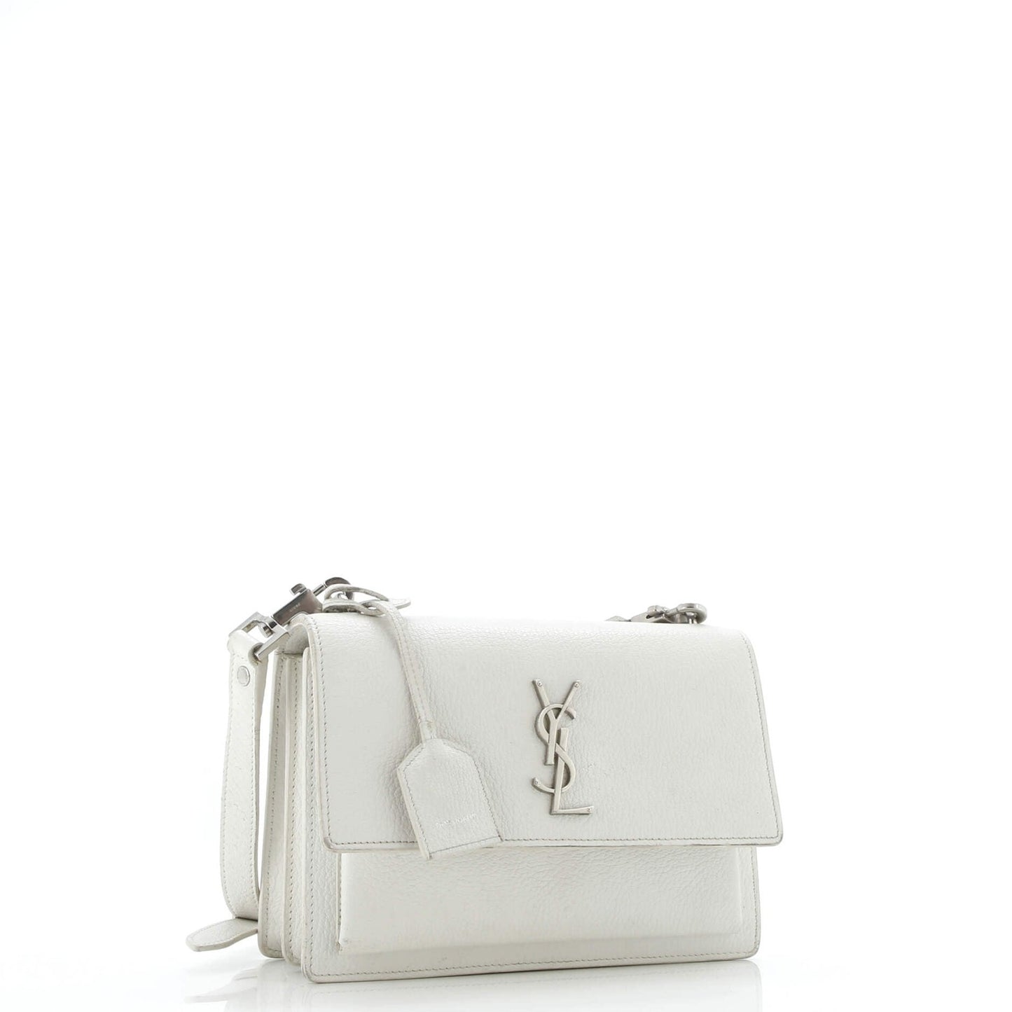 Saint Laurent Sunset Satchel Leather Medium