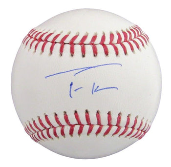 Trea Turner Signed Rawlings Oml Baseball