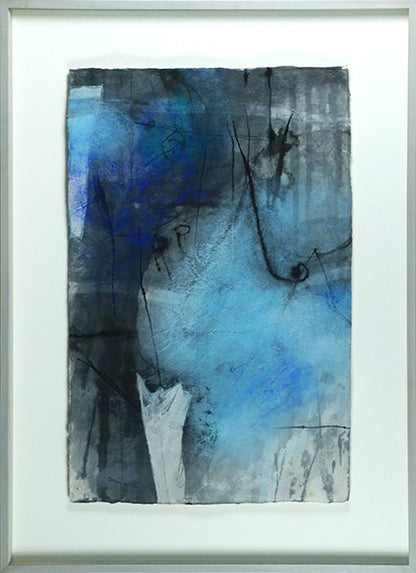 Mixed media painting exhibit miwa nishimura itabashi art museum 1995 part