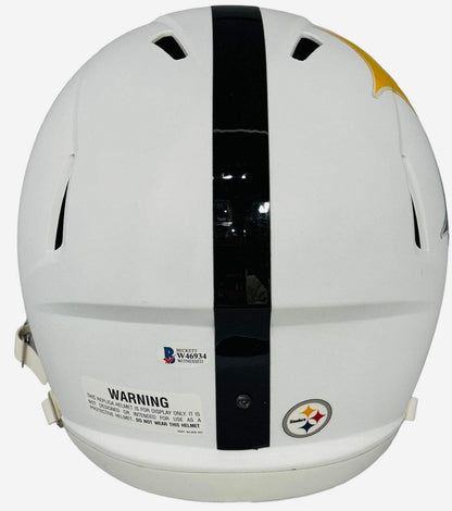 Minkah Fitzpatrick Autographed Steelers Lunar Speed Replica Full Size Helmet (Be