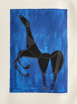 Marino Marini Lithograph Coa Hand Numbered 175Ex