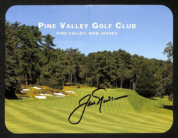 Jack Nicklaus Signed/Auto Pine Valley Golf Club
