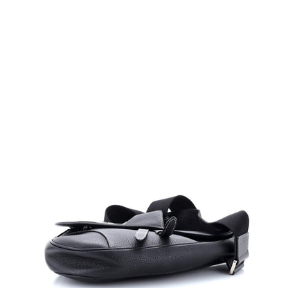 Christian Dior Shawn Stussy Saddle Crossbody Bag Leather With Applique