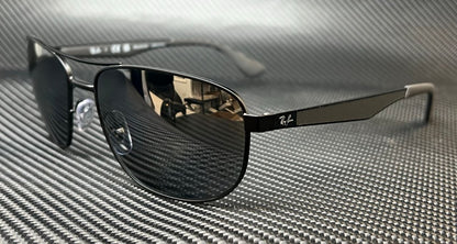 Ray Ban Rb3528 006 82 Matte Black Grey Polarized