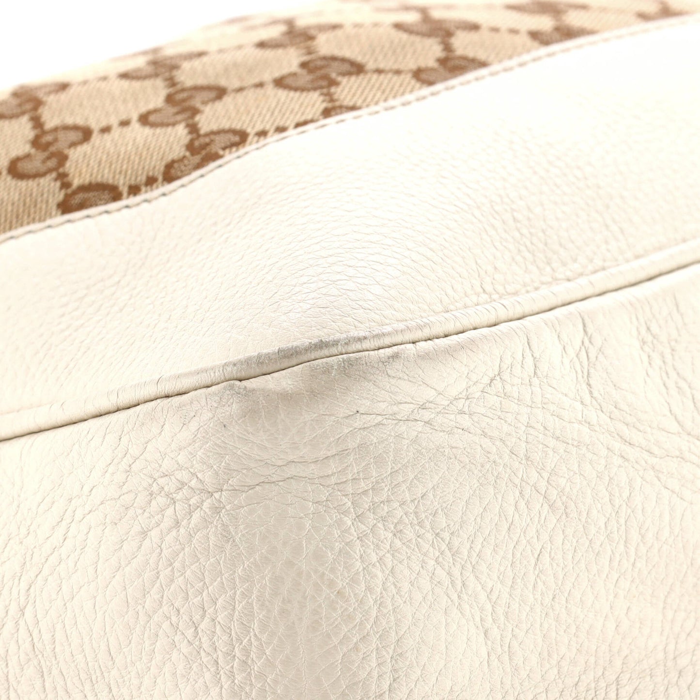 Gucci Diana Bamboo Shoulder Bag Gg Canvas Medium