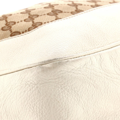 Gucci Diana Bamboo Shoulder Bag Gg Canvas Medium