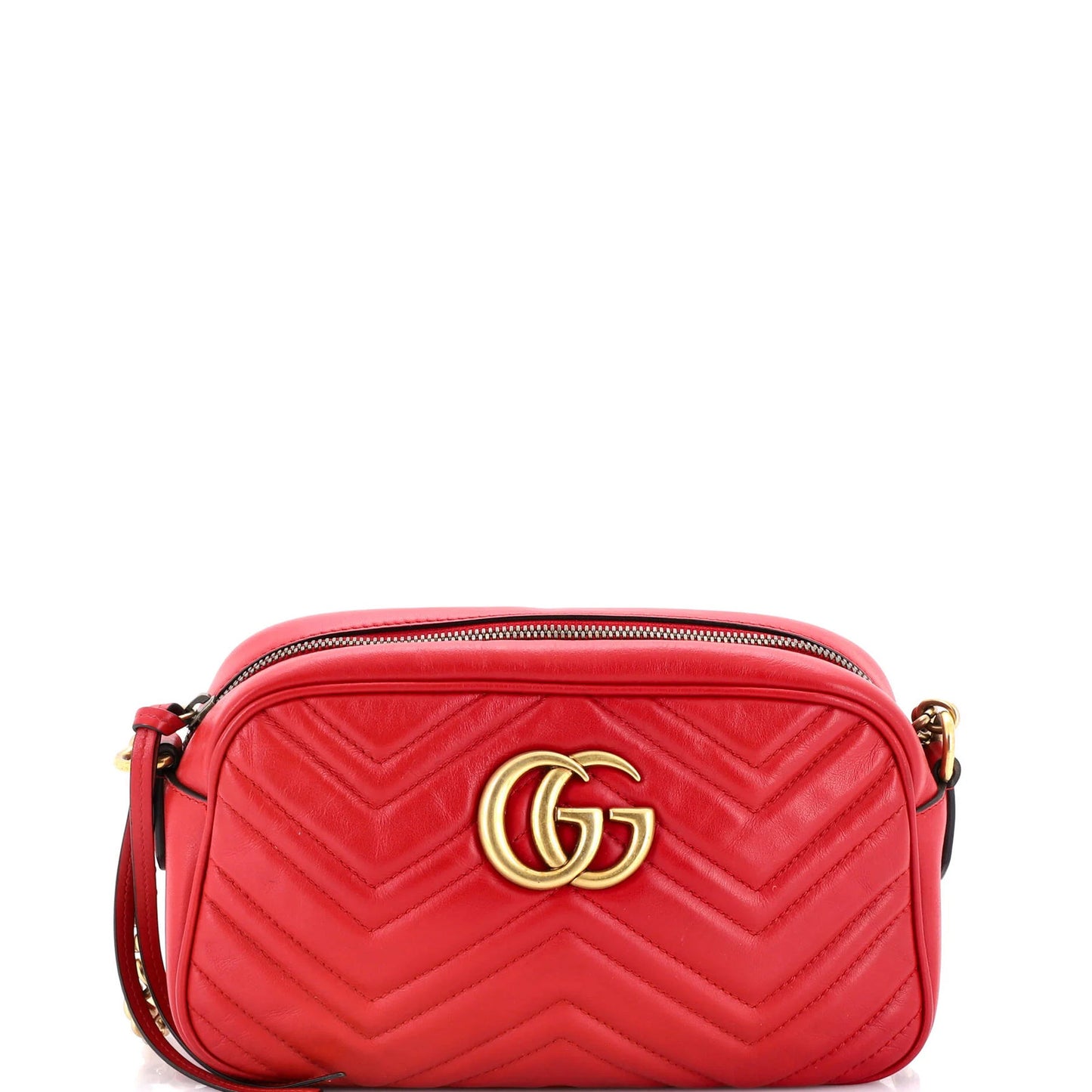 Gucci Gg Marmont Shoulder Bag Matelasse Leather Small